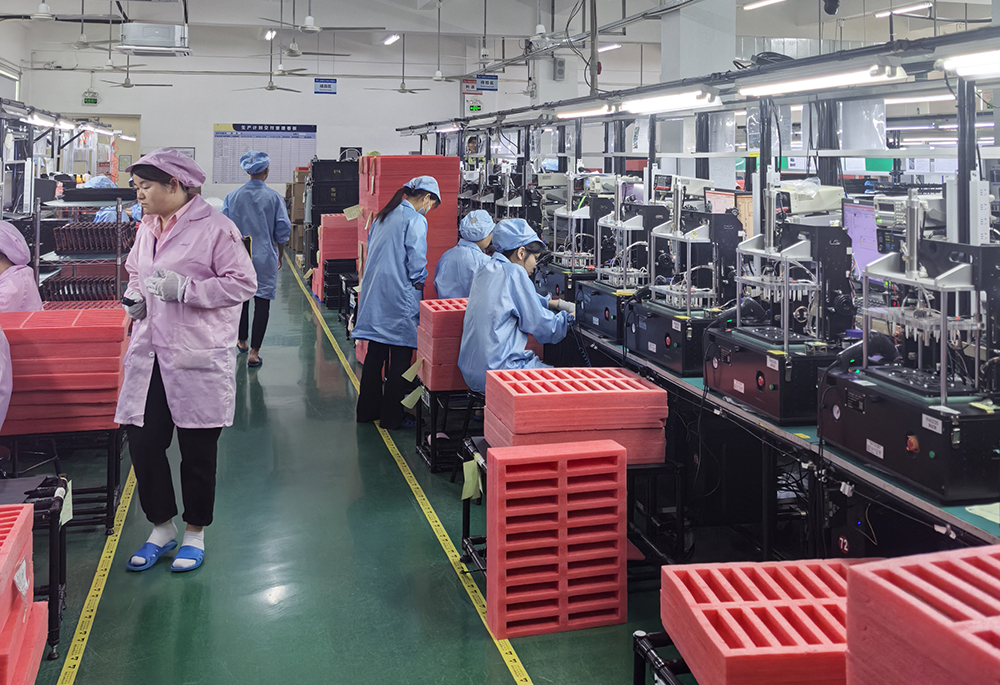 smt贴片加工厂车间图