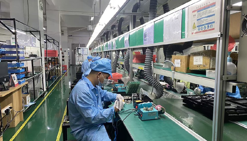 百千成电子后焊加工生产图